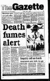 Hammersmith & Shepherds Bush Gazette Friday 07 July 1989 Page 1
