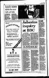 Hammersmith & Shepherds Bush Gazette Friday 07 July 1989 Page 6
