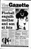 Hammersmith & Shepherds Bush Gazette Friday 28 July 1989 Page 1