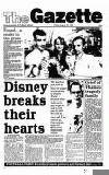 Hammersmith & Shepherds Bush Gazette Friday 25 August 1989 Page 1