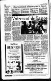 Hammersmith & Shepherds Bush Gazette Friday 22 September 1989 Page 16