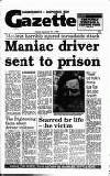 Hammersmith & Shepherds Bush Gazette Friday 29 September 1989 Page 1
