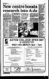 Hammersmith & Shepherds Bush Gazette Friday 02 March 1990 Page 9