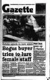 Hammersmith & Shepherds Bush Gazette Friday 10 August 1990 Page 1