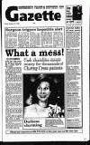 Hammersmith & Shepherds Bush Gazette Friday 19 October 1990 Page 1