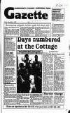 Hammersmith & Shepherds Bush Gazette Friday 09 November 1990 Page 1