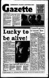 Hammersmith & Shepherds Bush Gazette Friday 05 April 1991 Page 1