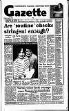 Hammersmith & Shepherds Bush Gazette Friday 09 August 1991 Page 1