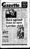 Hammersmith & Shepherds Bush Gazette Friday 17 January 1992 Page 1