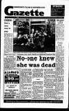 Hammersmith & Shepherds Bush Gazette Friday 06 March 1992 Page 1
