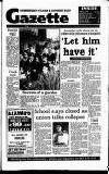 Hammersmith & Shepherds Bush Gazette Friday 20 March 1992 Page 1