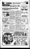 Hammersmith & Shepherds Bush Gazette Friday 20 March 1992 Page 18