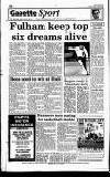 Hammersmith & Shepherds Bush Gazette Friday 10 April 1992 Page 52