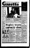 Hammersmith & Shepherds Bush Gazette Friday 07 August 1992 Page 1