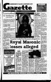 Hammersmith & Shepherds Bush Gazette Friday 09 October 1992 Page 1
