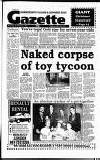 Hammersmith & Shepherds Bush Gazette Thursday 24 December 1992 Page 1