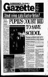 Hammersmith & Shepherds Bush Gazette Friday 14 July 1995 Page 1