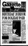 Hammersmith & Shepherds Bush Gazette Friday 29 September 1995 Page 1