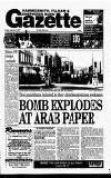 Hammersmith & Shepherds Bush Gazette Friday 17 January 1997 Page 1