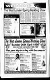 Hammersmith & Shepherds Bush Gazette Friday 24 April 1998 Page 22