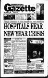 Hammersmith & Shepherds Bush Gazette Friday 26 November 1999 Page 1