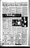 Hammersmith & Shepherds Bush Gazette Friday 26 November 1999 Page 16