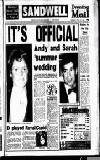 Sandwell Evening Mail Wednesday 19 March 1986 Page 1