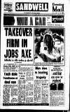 Sandwell Evening Mail Monday 18 August 1986 Page 1