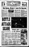 Sandwell Evening Mail Tuesday 01 September 1987 Page 1