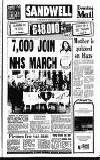 Sandwell Evening Mail Saturday 05 March 1988 Page 1