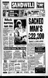 Sandwell Evening Mail Friday 29 July 1988 Page 1