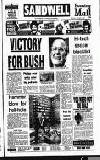 Sandwell Evening Mail Wednesday 09 November 1988 Page 1