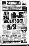 Sandwell Evening Mail Tuesday 15 November 1988 Page 1