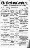 Buckinghamshire Examiner Wednesday 16 October 1889 Page 1