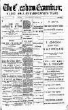Buckinghamshire Examiner Wednesday 29 January 1890 Page 1