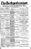 Buckinghamshire Examiner Wednesday 12 March 1890 Page 1