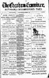 Buckinghamshire Examiner Wednesday 10 September 1890 Page 1