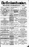 Buckinghamshire Examiner Wednesday 12 August 1891 Page 1