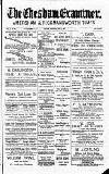 Buckinghamshire Examiner Wednesday 04 May 1892 Page 1