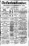 Buckinghamshire Examiner Wednesday 01 November 1893 Page 1
