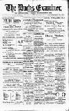 Buckinghamshire Examiner Friday 02 November 1917 Page 1