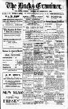 Buckinghamshire Examiner Friday 23 January 1920 Page 1