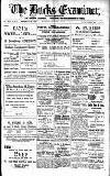 Buckinghamshire Examiner Friday 26 March 1920 Page 1