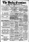 Buckinghamshire Examiner Friday 11 June 1920 Page 1