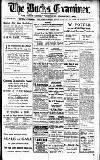 Buckinghamshire Examiner Friday 27 August 1920 Page 1