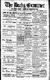 Buckinghamshire Examiner Friday 05 November 1920 Page 1