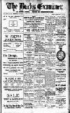 Buckinghamshire Examiner Friday 21 January 1921 Page 1