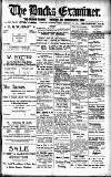 Buckinghamshire Examiner Friday 18 February 1921 Page 1