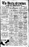 Buckinghamshire Examiner Friday 07 October 1921 Page 1