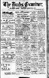 Buckinghamshire Examiner Friday 28 October 1921 Page 1